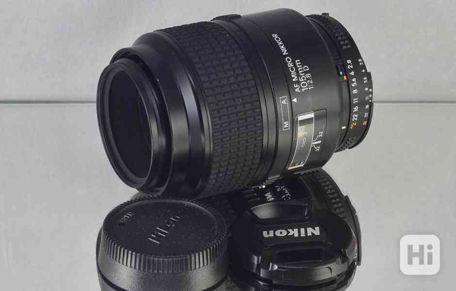 Nikon AF Micro NIKKOR 105mm f/2.8 D **MACRO 1:1, 1:2.8 FX - foto 1