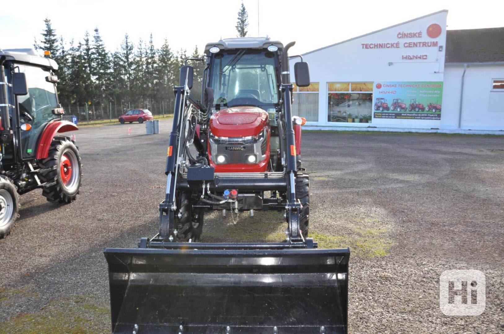 Traktor HANWO HWB 504 C 50k,pohodliva kabina, klima, revers - foto 1