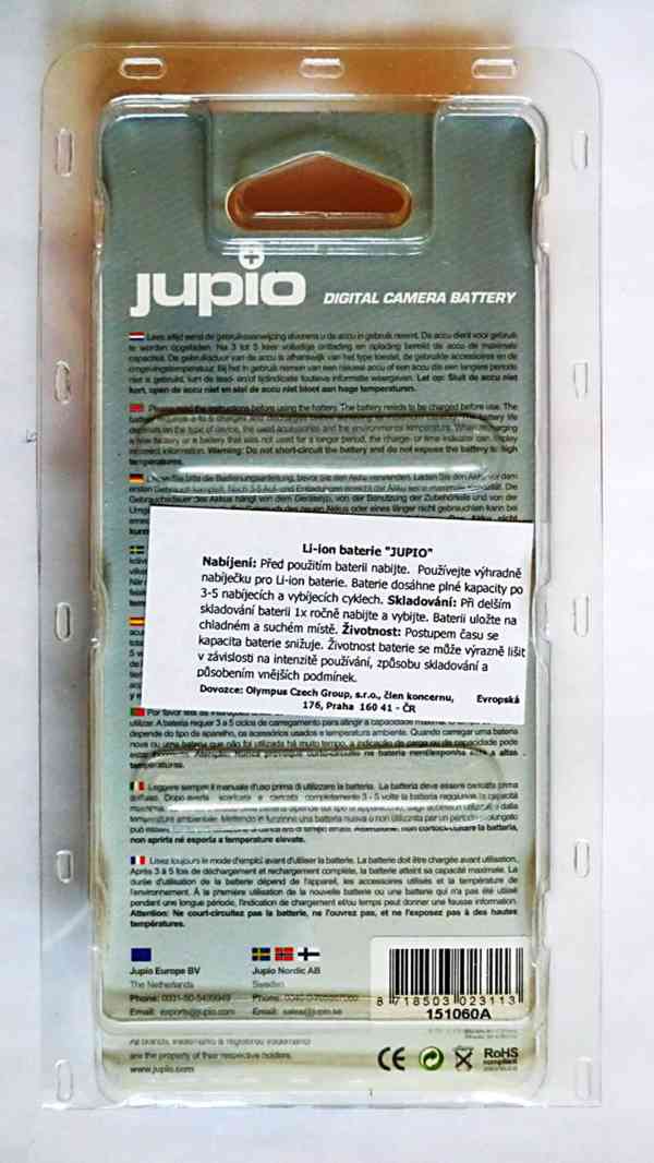 Baterie DMW-BLD10 pro Panasonic Lumix - foto 2