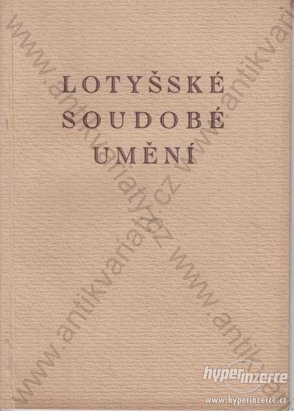 Výstava lotyšského soudobého umění 1937 - foto 1