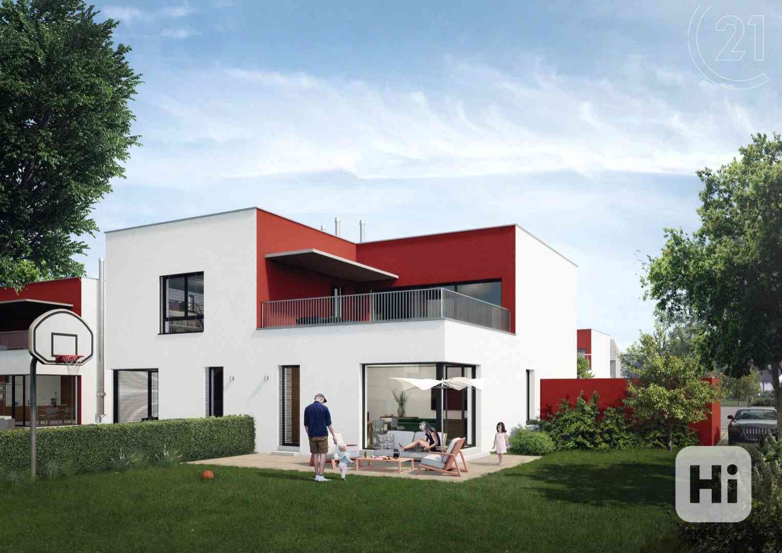 Prodej prestižního, nového bytu 3+kk 76m2 se zahrádkou 261m2 a garáží, Hostouň - foto 8