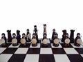 dřevěné šachy vyřezávané MAGNAT 155 mad - foto 1
