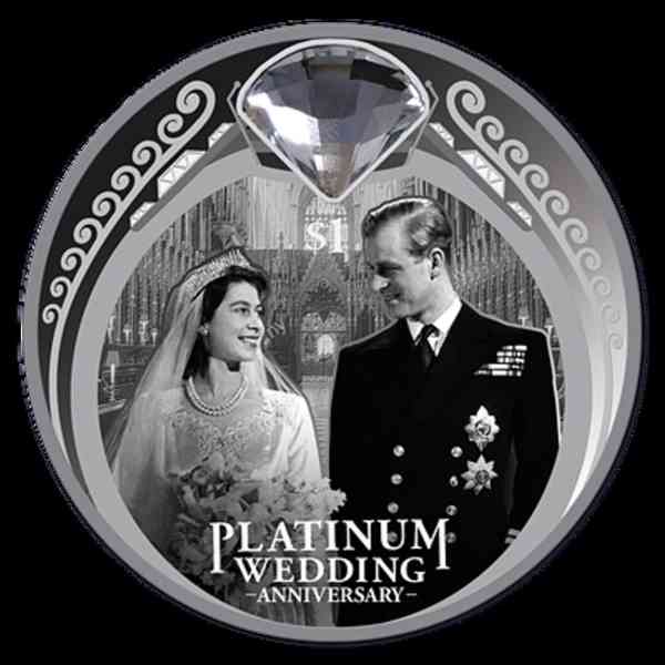 Stříbrné mince 3ks královna Elizabeth II