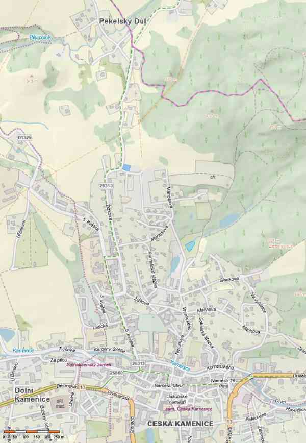Prodej stavební parcely C01 – Česká Kamenice, Skalka 823 m² - foto 2