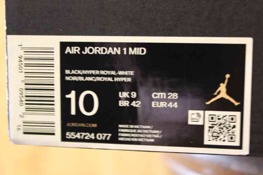 Air Jordan 1 Mid Hyper Royal - foto 2