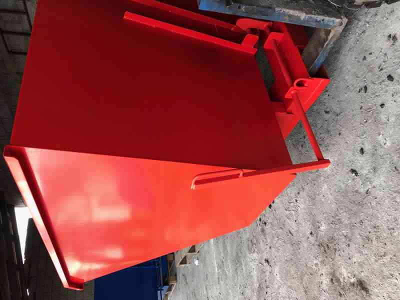 Pojemnik samoopróżniający, 1,5 m3, kontener - foto 6