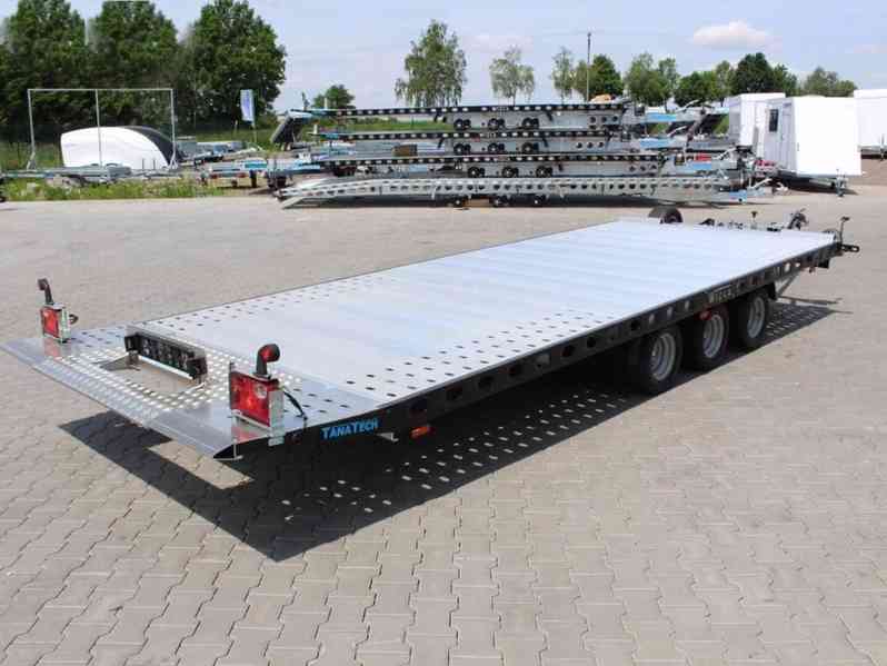 Přívěs Wiola L35G50P hydr. sklopný autopřepravník 5m 3500kg - foto 5