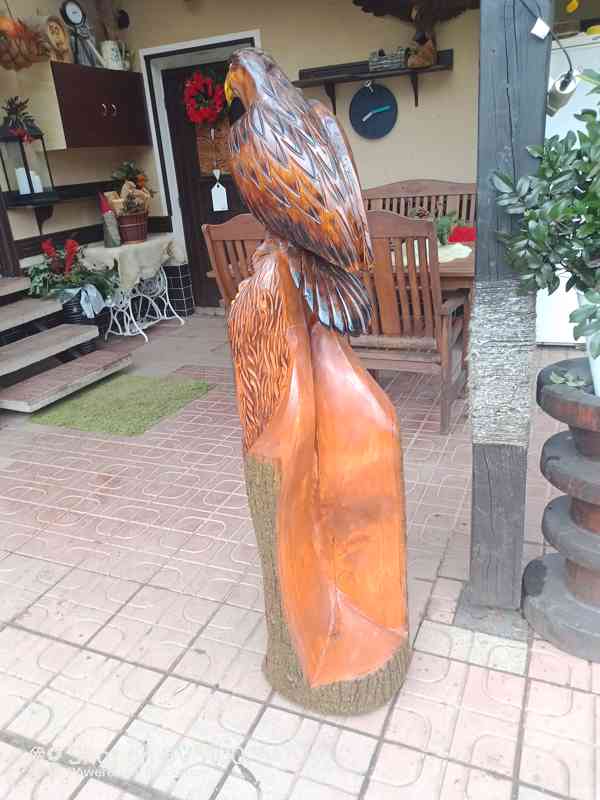Dřevěné sochy - Orel - foto 3