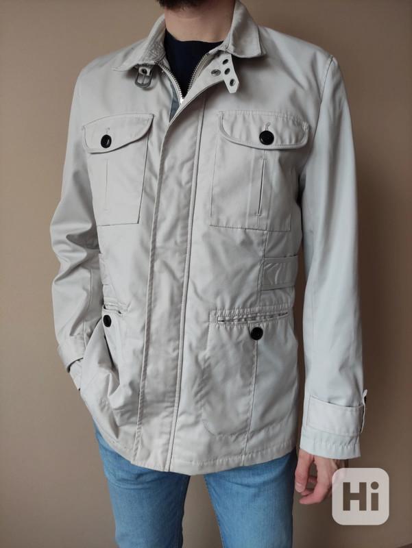 Béžový pánský kabát/trenckot XL - foto 1