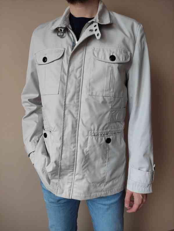 Béžový pánský kabát/trenckot XL - foto 1
