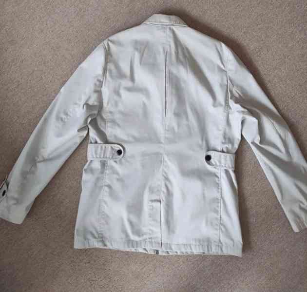 Béžový pánský kabát/trenckot XL - foto 6