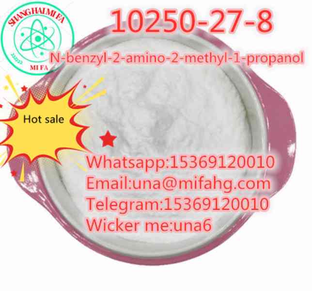Factory supply CAS:10250-27-8 N-benzyl-2-amino-2-methyl-1-pr - foto 1