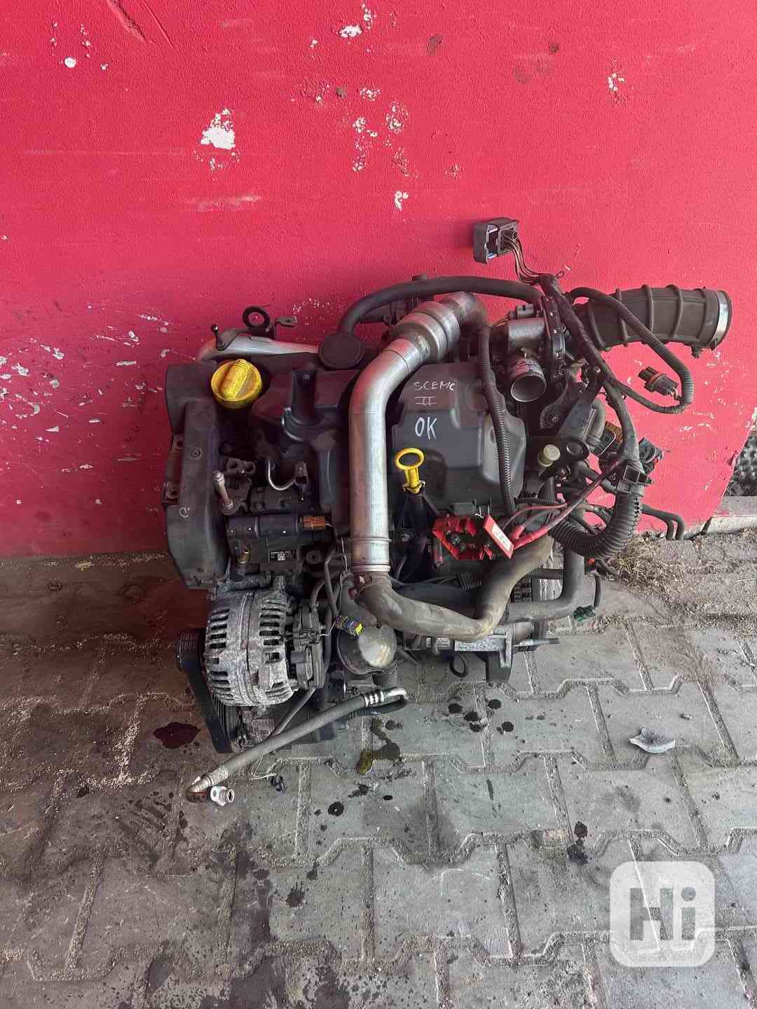 Motor 1,5 DCI 78KW K9K P7 Renault Scenic kompletní - foto 1