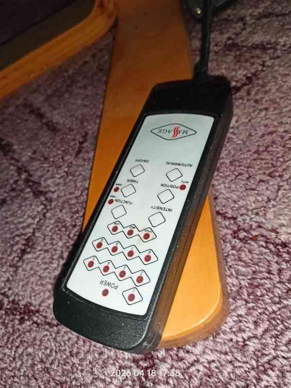 Elektrické Masážní křeslo s podložkou - foto 3