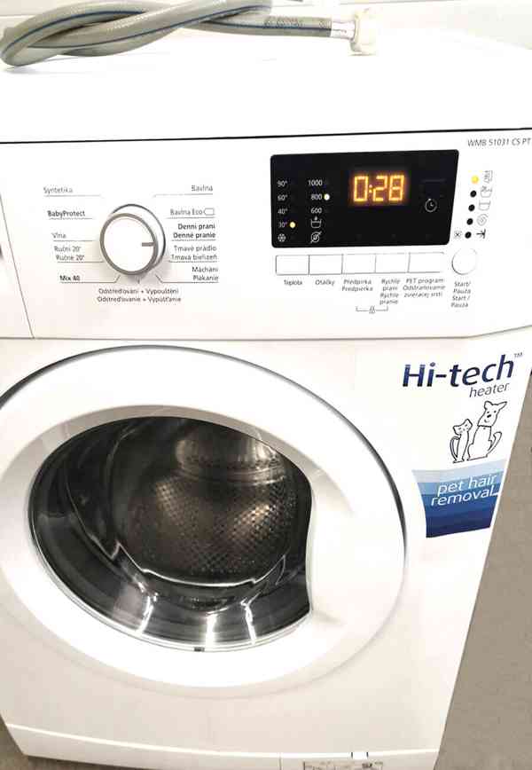 Kvalitní automatická pračka, bezvadný stav. - foto 3