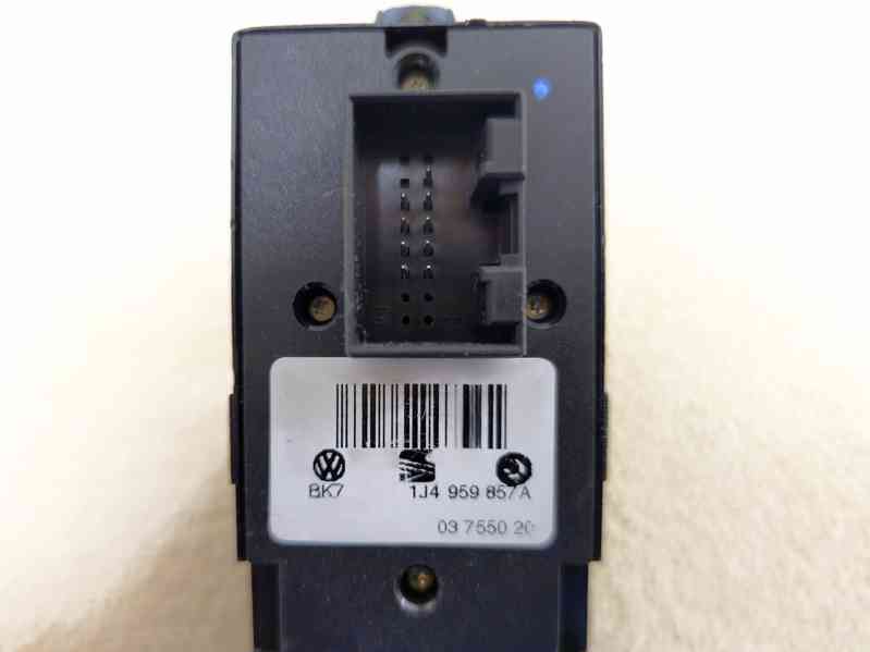 ORIGINÁL Škoda OCTAVIA I spínač ovládání el. oken 1J4959857A - foto 4