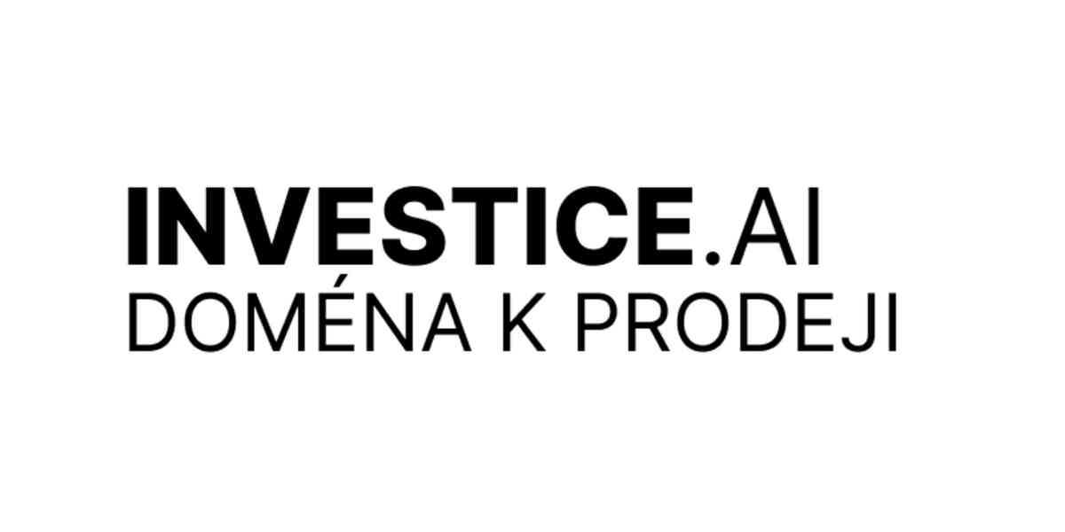 INVESTICE.AI - TECHFIN DOMÉNA K PRODEJI - foto 1