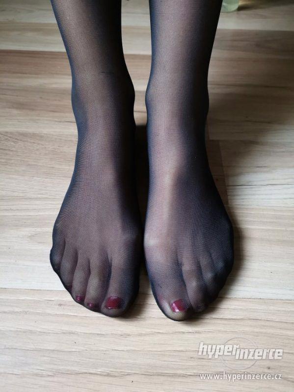 Nošené silonky, ponožky - foto 1
