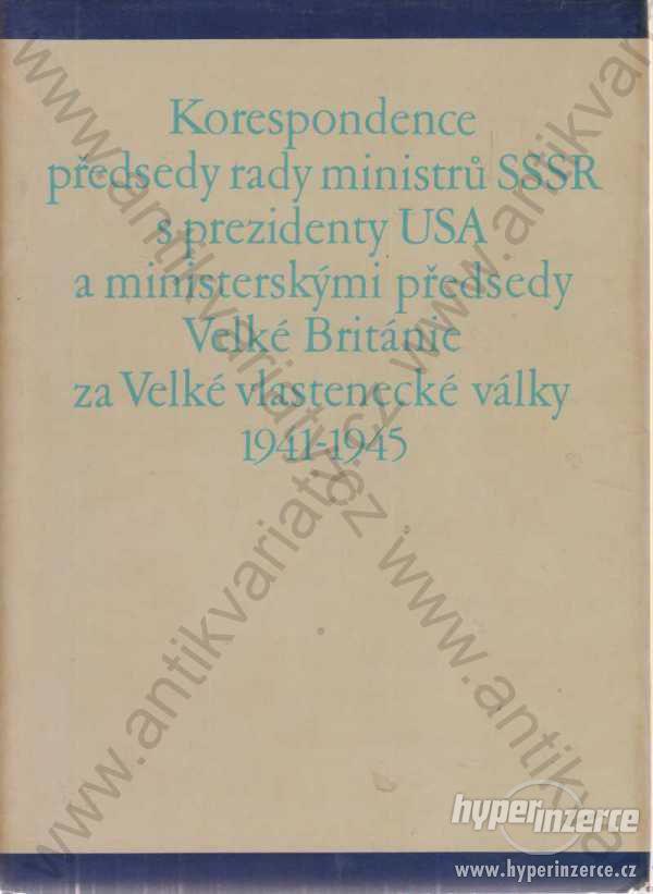 Korespondence předsedy rady ministrů SSSR... 1981 - foto 1