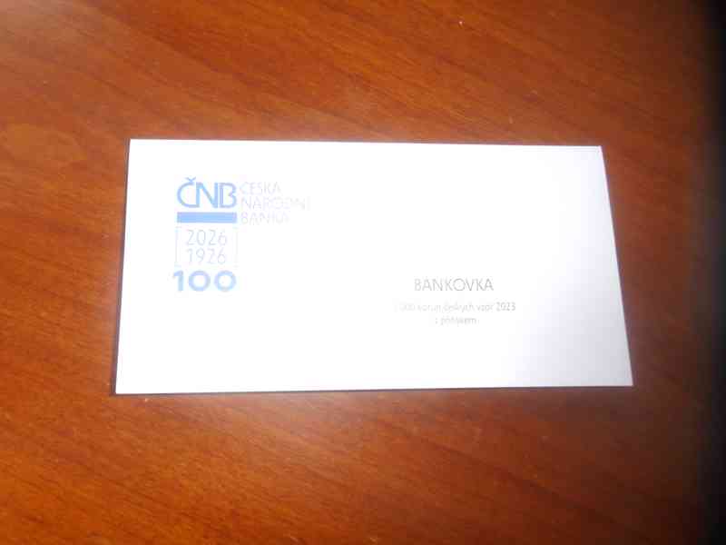 přebal na bankovku 5000