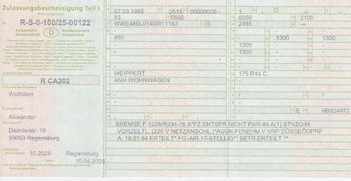 Weippert na přihlášení v TOP stavu. Dovoz možný. Veterán. - foto 19