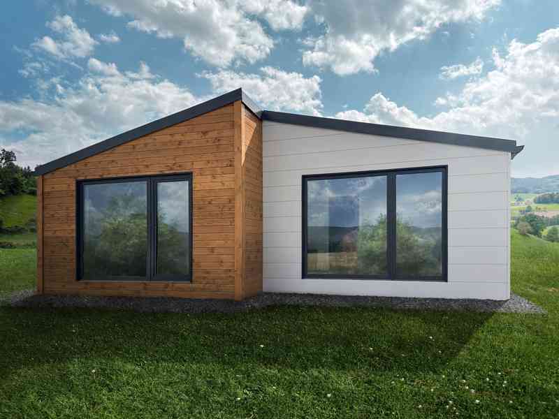 CELOROČNÍ MODULOVÝ DŮM 9x5,5M, DOPRAVA PO CELÉ ČR - foto 1