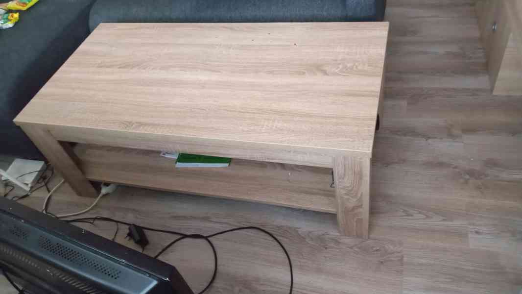 Stůl s úložným prostorem  - foto 2