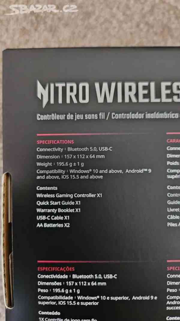 ACER NITRO GAMEPAD NGR300 (WIN, Android, iOS) - foto 3