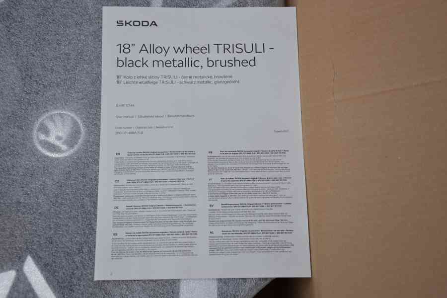 Š.Superb III/IV/VW Passat B8-NOVÉ orig.Alu 18-8x18,ET44 - foto 8