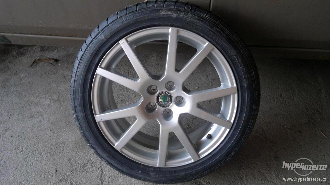 ŠANCE ORIGINÁL Al-kolo ŠKODA Octávia RS- SPIDER 17" - foto 1