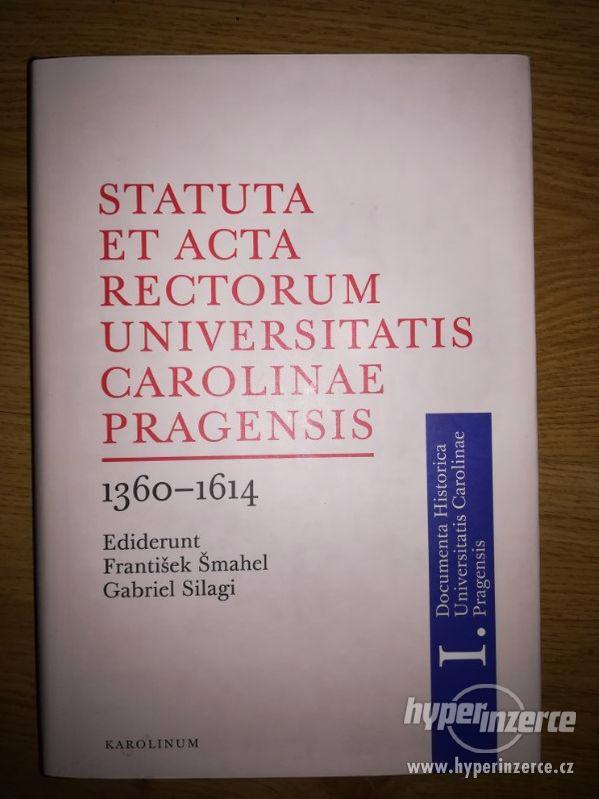 Statua Et Acta Rectorum Universitatis Carolinae Pragensis - foto 1