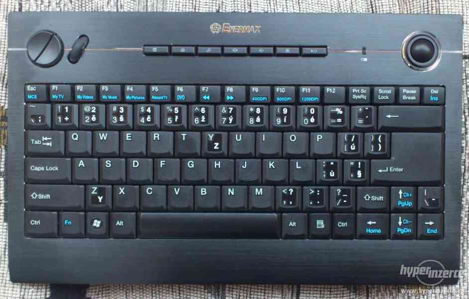 Bezdrátová klávesnice ENERMAX KB008W-B AURORA - foto 1