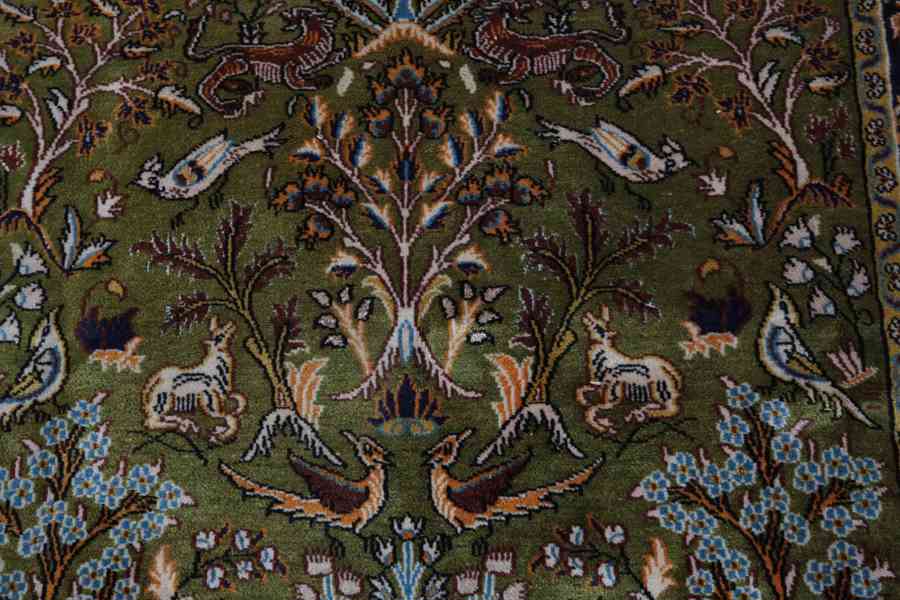 Perský koberec Tabriz Rajská zahrada 162 X 107 cm - foto 4