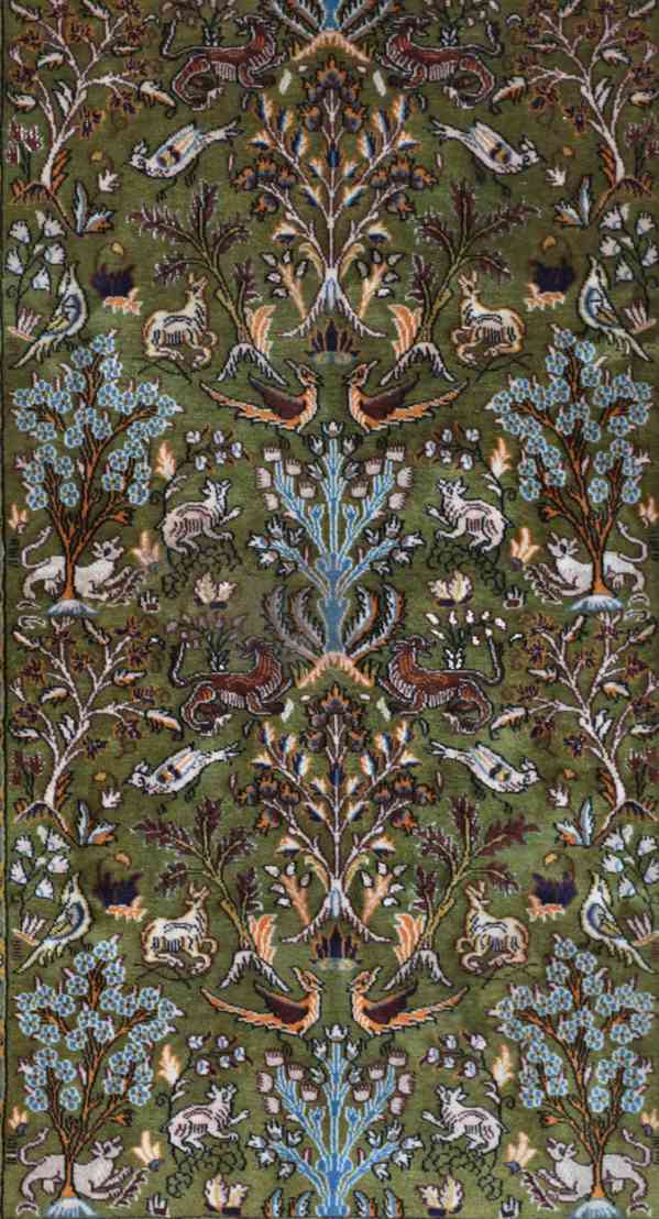 Perský koberec Tabriz Rajská zahrada 162 X 107 cm - foto 2