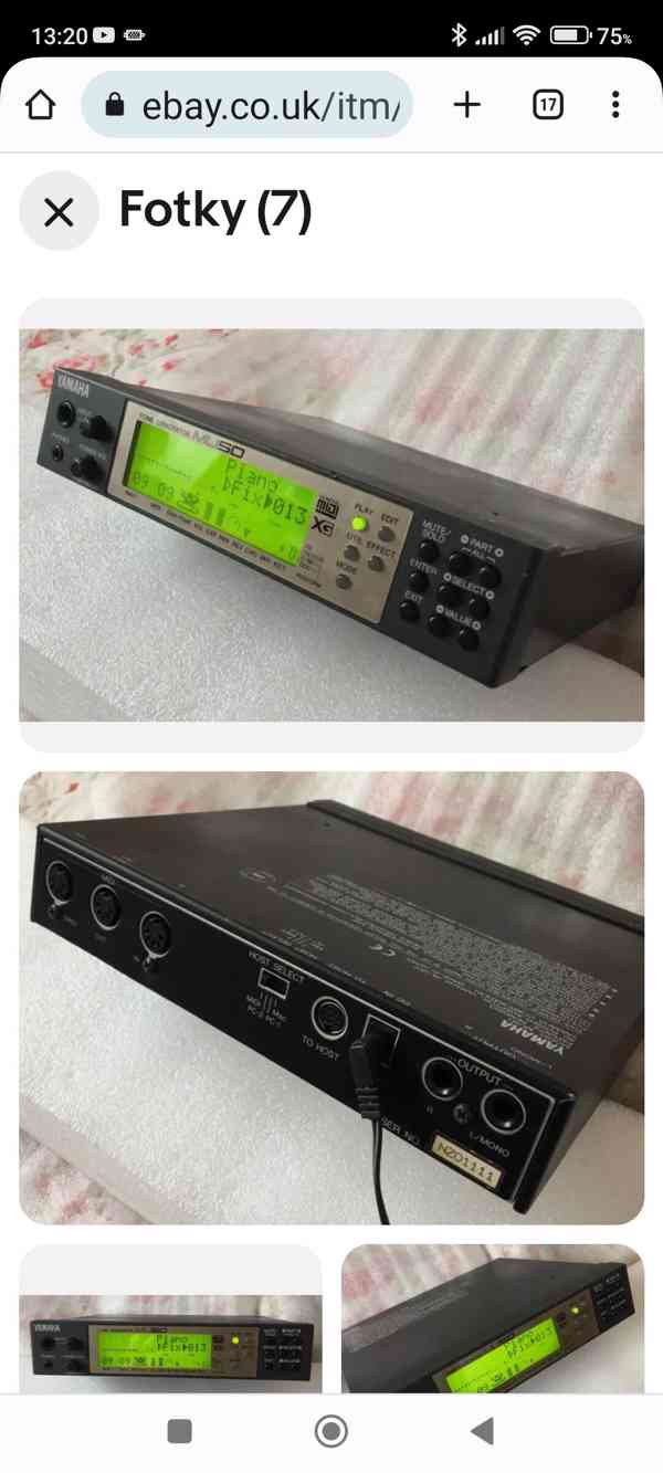 Yamaha MU 50 xg music generator - foto 6