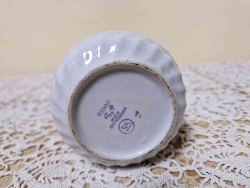 Vyjímečný retro Hrnek Přaskáče Epiag Loket Czechoslovakia - foto 5