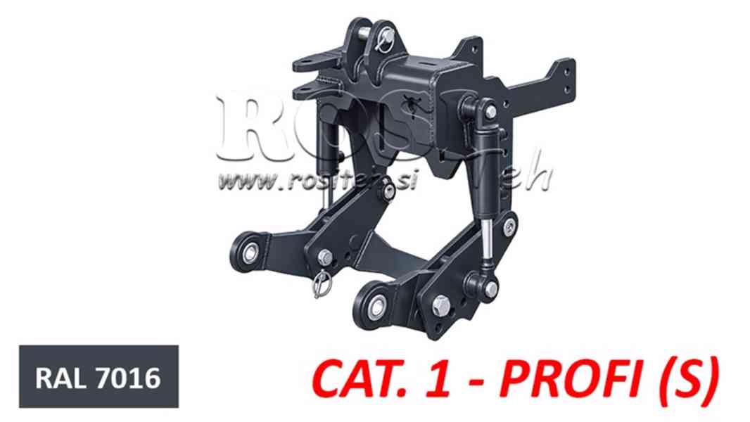 PŘEDNÍ HYDRAULIKA TRAKTORU CAT. 1 - STANDARD 800KG - foto 3