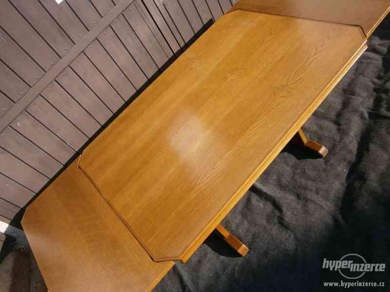 rozkládací (rustikální styl) jídelní stůl - foto 2