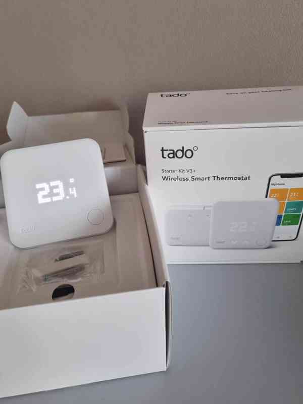 CHYTRÝ BEZDRÁTOVÝ TERMOSTAT Tado Starter Kit V3+ - foto 1