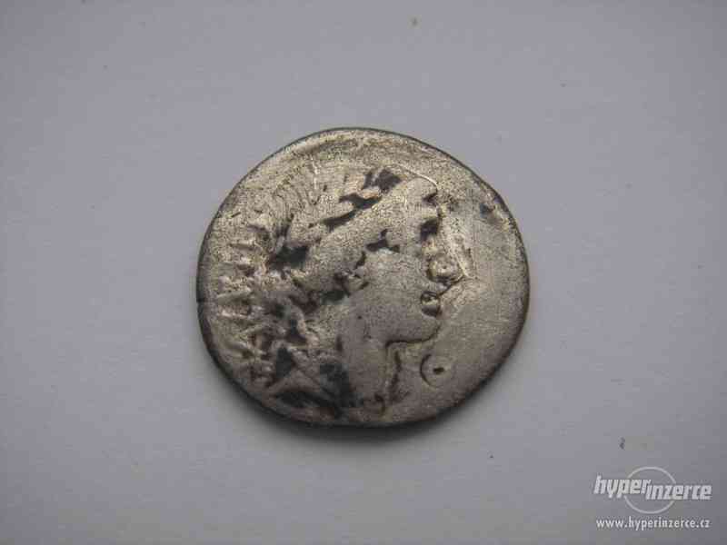 Denár AR, Manius Acilius Glabrio, římská republika - foto 2