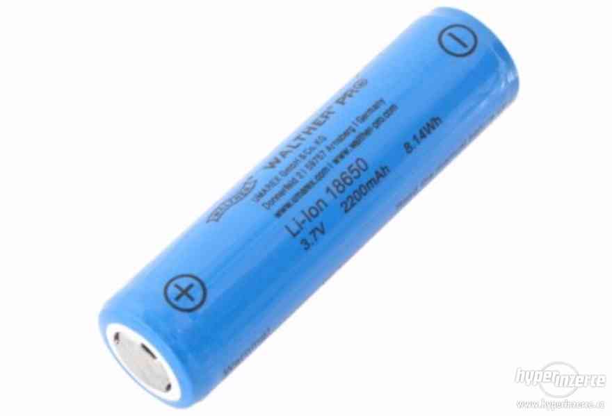 Baterie ICR18650 Li-lon 2 200 mAh 3,7V - foto 1