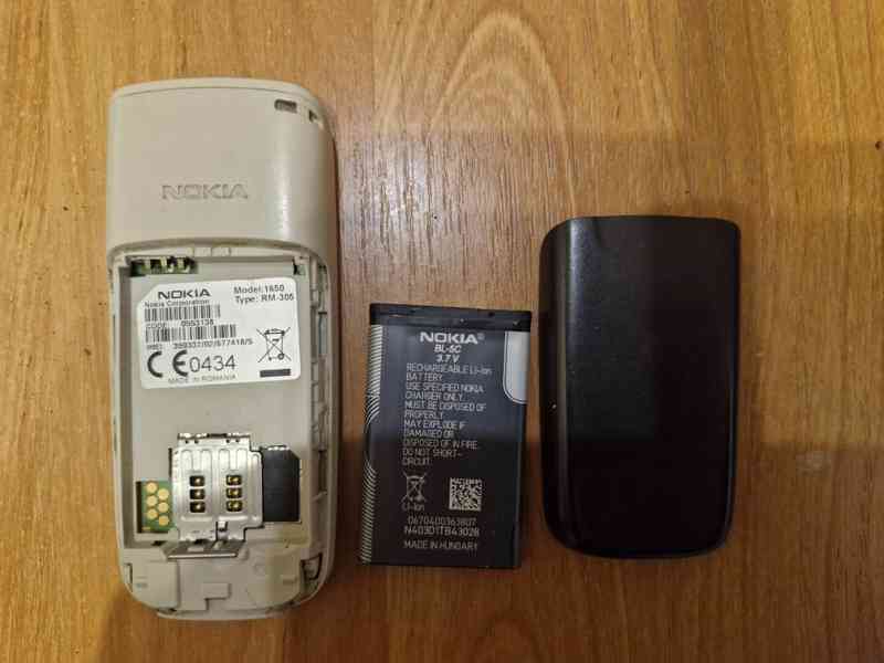Mobil Nokia 1650 s dobrou baterií - foto 4