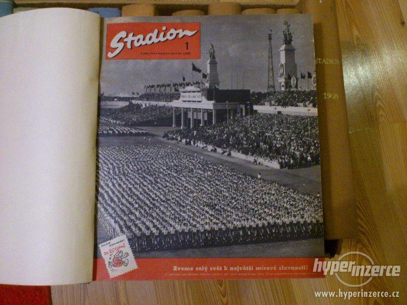 Svázané ročníky časopisu Stadion 1956-1968 - foto 1