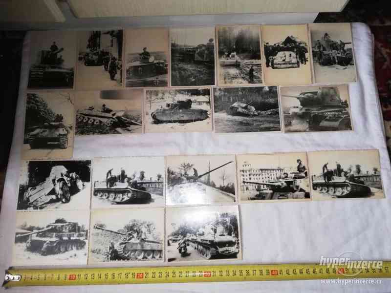 Německé fotografie z 2. sv. v. - tanky a vojáci - foto 1