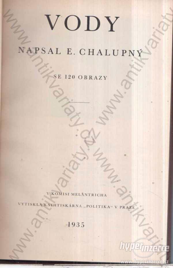 Vody Emanuel Chalupný 1935 - foto 1