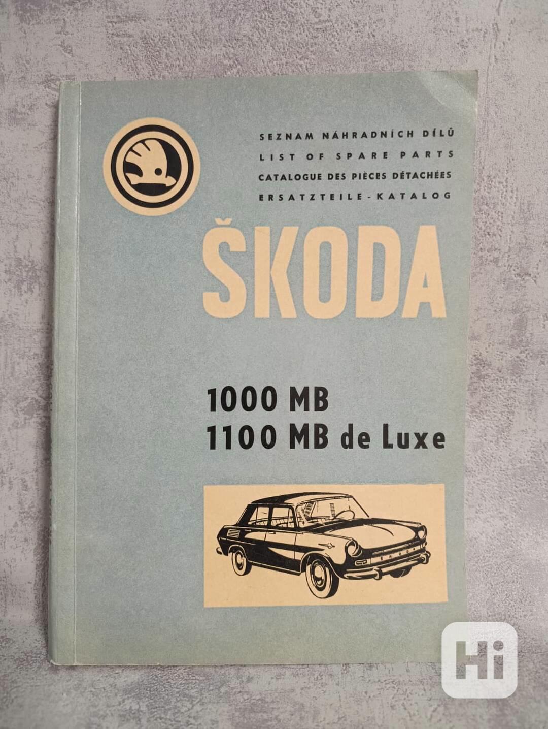 Seznam ND na Škoda 1000 MB, 1968-69 - foto 1