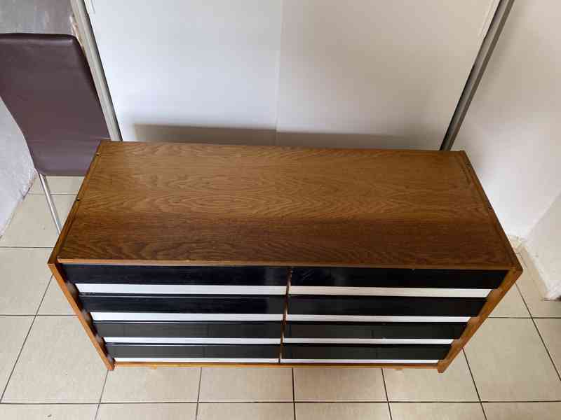 rezervace - Retro komoda U-453, návrh Jiří Jiroutek 60.léta - foto 3