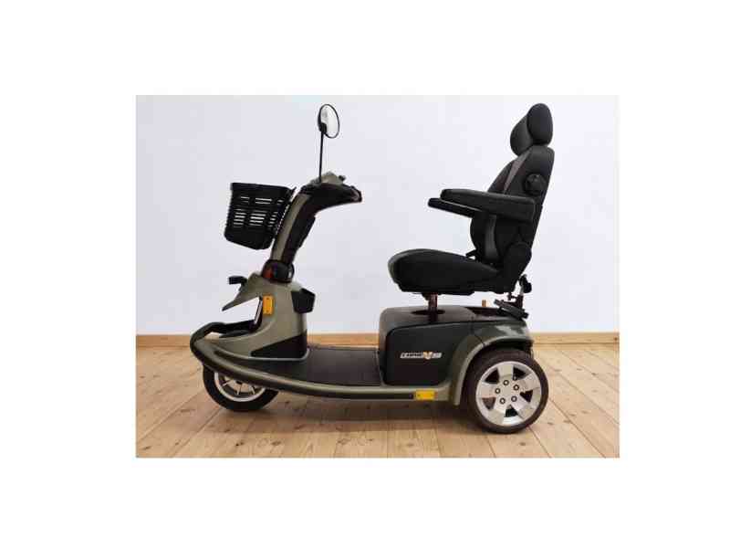 Elektrický tříkolový skútr pro seniory a ZTP 