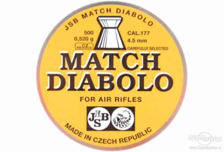 Diabolo JSB Match puška 500ks cal.4,5mm - foto 1