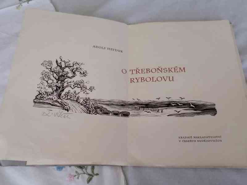 O třeboňském rybolovu - bibliofílie - foto 2